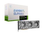 Gráfica MSI GeForce® RTX 4070 SUPER GAMING X SLIM WHITE 12GB GDDR6 DLSS3