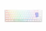 Teclado Ducky ONE 3 Classic SF 65% Pure White, Hot-swappable, MX-Silent Red, RGB, PBT - Mecânico (ES)