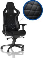 Cadeira noblechairs EPIC PU Leather Preto / Azul