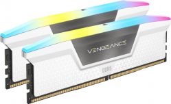 Corsair Kit 32GB (2 x 16GB) DDR5 6000MHz Vengeance RGB White CL36 (rev2)