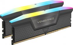 Corsair Kit 64GB (2 x 32GB) DDR5 6000MHz Vengeance RGB Black CL30