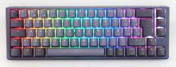 Teclado Ducky ONE 3 Cosmic SF 65%, Hot-swappable, MX-Clear, RGB, PBT - Mecânico (ES)