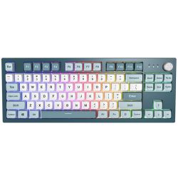 Teclado Montech Freedom TKL ,Hot-swappable, GateronG Pro 2.0 Brown Switch, RGB, PBT - Mecânico (PT)