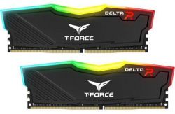 Team Group Kit 32GB (2 x 16GB) DDR4 3600MHz Delta RGB Preto CL18