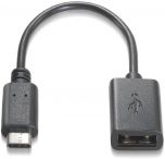 Cabo USB 2.0 3A OTG Nanocable USB-C/M-A/F 15 CM Preto