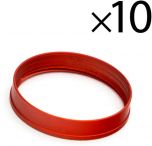 Rings EKWB Quantum Torque STC 10-16mm Vermelho (Pack 10)