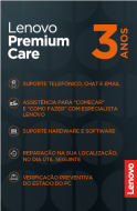 Serviço Suporte Lenovo Premium Care 3 anos