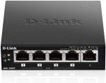 Switch D-Link DGS-1005P 5 Portas (4 x POE) + 60W Power Budget
