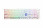 Teclado Ducky ONE 3 Classic Full-Size Pure White, Hot-swappable, MX-Brown, RGB, PBT - Mecânico (ES)