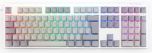 Teclado Ducky ONE 3 Mist Full-Size, Hot-Swappable, MX-Red, PBT - Mecânico (ES)