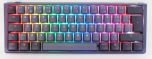 Teclado Ducky ONE 3 Cosmic Mini 60%,, Hot-swappable, MX-Silent Red, RGB, PBT - Mecânico (PT)