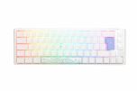 Teclado Ducky ONE 3 Classic SF 65% Pure White, Hot-swappable, MX-Silver, RGB, PBT - Mecânico (ES)