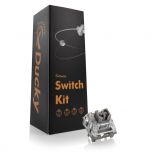 Pack 110 Switches Ducky Kalih Midnight Pro, Mecânicos, 5-Pin, Linear, MX-Stem, 45g