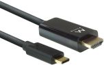 Cabo Conversor Ewent USB-C Macho > HDMI Macho 2 M Preto