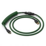 Cabo Coiled Glorious USB-C para USB-A 137m - Forest Green