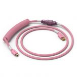 Cabo Coiled Glorious USB-C para USB-A 137m - Prism Pink