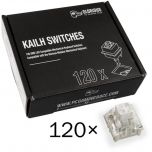 Pack 120 Switches Kailh Box White para Glorious GMMK