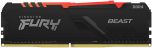 Kingston 16GB DDR4 3600MHz FURY Beast RGB 1R CL18