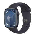 Smartwatch Apple Watch Series 9 GPS 45mm Midnight Aluminium Case com Midnight Sport Band  (S/M)