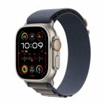 Smartwatch Apple Watch Ultra 2 GPS + Cellular, 49mm Titanium Case com Blue Alpine Loop Medium