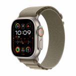 Smartwatch Apple Watch Ultra 2 GPS + Cellular, 49mm Titanium Case com Olive Alpine Loop Large