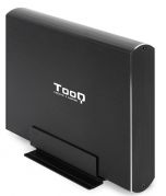 Caixa HDD Tooq 3.5" SATA LED USB 3.0 / 3.1 Preto