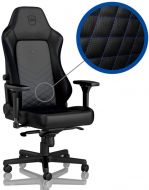 Cadeira noblechairs HERO PU Leather Preto / Azul