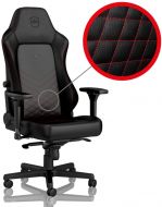 Cadeira noblechairs HERO PU Leather Preto / Vermelho