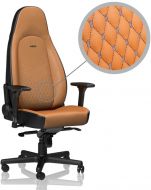 Cadeira noblechairs ICON Real Leather Cognac / Preto
