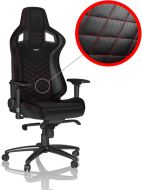 Cadeira noblechairs EPIC PU Leather Preto / Vermelho