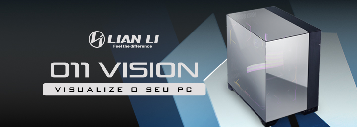 Caixa E-ATX Lian Li PC-O11VC Vision Chrome2